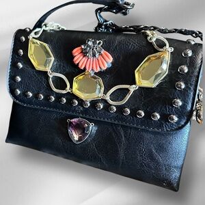 Custom Purse Boho Festival Shoulder Bag Hippie Up cycled VTG Lace Handmade Beads